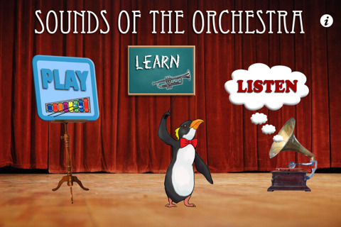 March of the Penguins, Sounds of the Orchestra iPad app, http://PragmaticMom.com, pragmatic mom