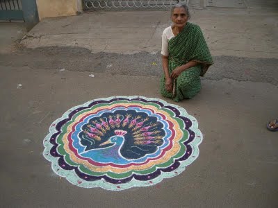 rangoli designs, alpanas, rickshaw girl, http://PragmaticMom.com, Pragmatic Mom