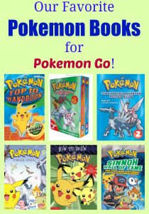 Our favorite Pokemon Books for playing Pokemon Go