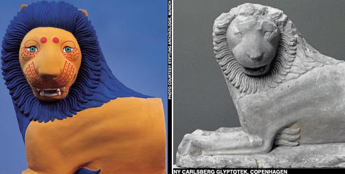 how Greek statues really looked