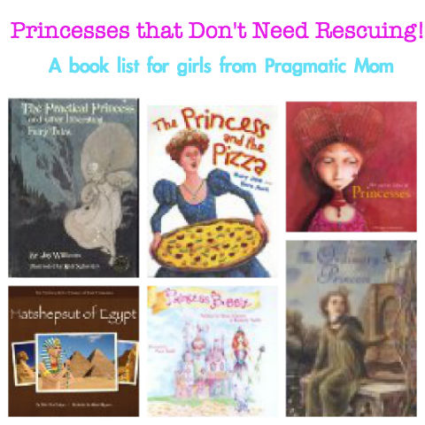 princess books for girls, strong role models for girls, best princess books
