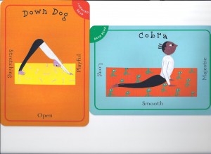 down dog cobra best yoga poses for kids kid child children yoga pretzels flashcards PragmaticMom