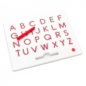 magnetic alphabet tracing board