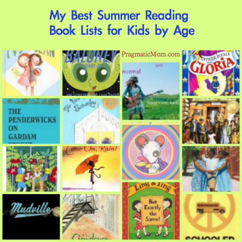 summer reading lists by age, best summer book lists for kids