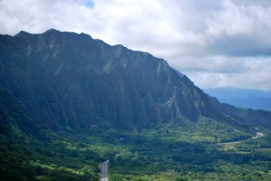 Pali Highway view Oahu