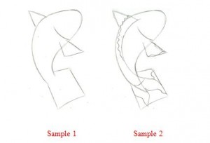 how to draw koi fish