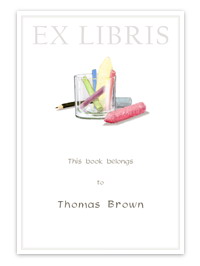 timetodraw Felix Doolittle, book plates for kids, custom book plates, book labels for kids