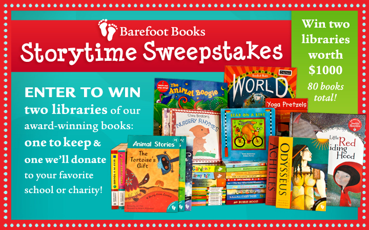 barefoot books sweepstakes