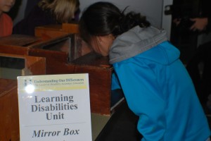 mirror box dyslexia understanding our differences activity for Wonder by R J Palacio
