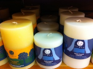 candles at whole foods, hostess gifts