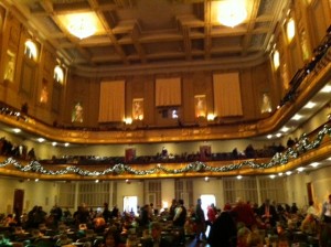 Symphony Hall Boston, amazing acoustics