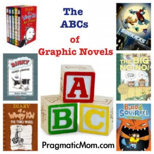 graphic novels, ABCs of graphic novels, graphic novels for kids, kids graphic novels, best graphic novels