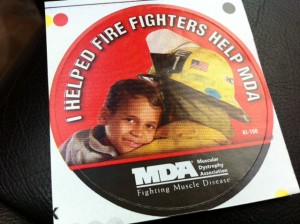Firefighters for muscular distrophy