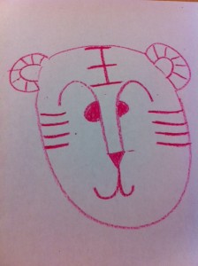 Grace Lin teaches how to draw a tiger