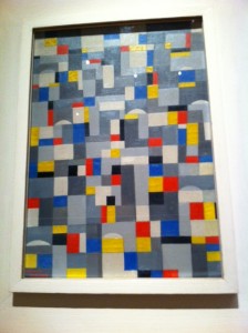 Mondrian art project for kids, abstract art project for kiids