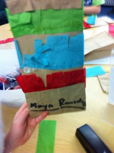 paper bag pinata craft for kids