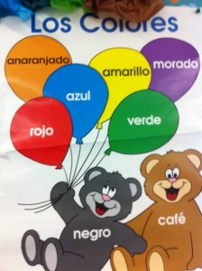 colors in Spanish, spanish for kids, 2nd grade Spanish