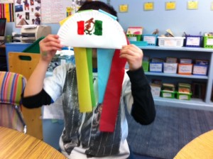 Mexico party, maraca craft for kids