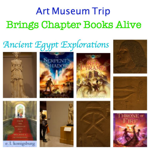 Ancient Egypt books for kids, museum trip bring books alive for kids, kids and reading, Kane Chronicles, 