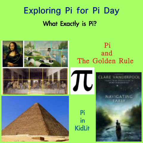pi day, what is pi?, what is the number pi?, books on pi for kids, the golden rule and pi