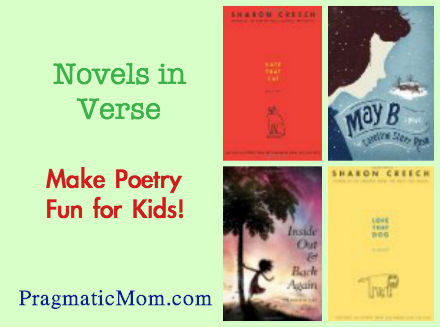 novels in verse for kids, 5th grade novels in verse, 4th grade novels in verse, 6th grade novels in verse, novels in verse for kids