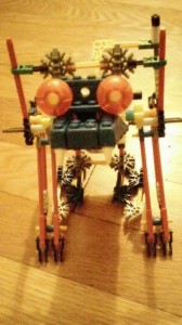 K'NEX motorized robot toy