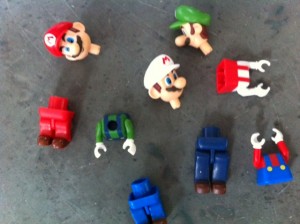 Mario toys from K'NEX