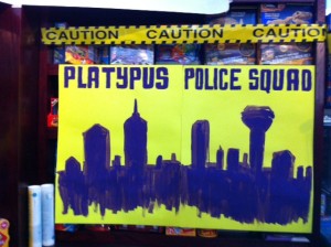 Platypus Police Squad, author event, Jarrett Krosoczka, 