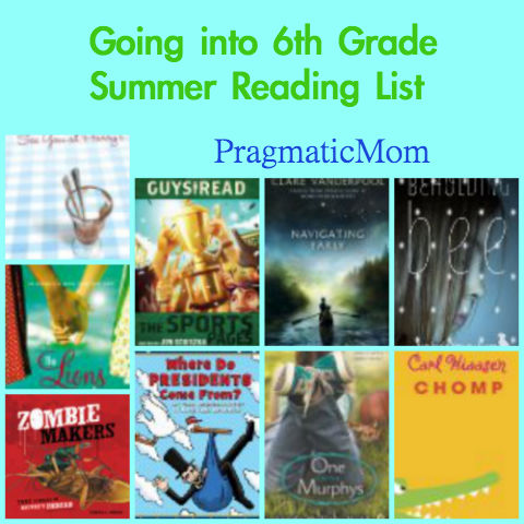rising 5th grade reading list, going into 6th grade reading list, summer reading list 5th grade, summer reading list 6th grade
