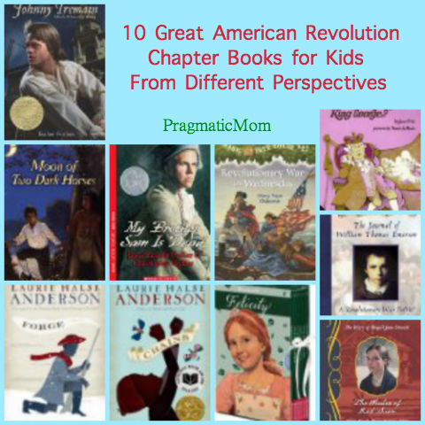 American Revolution chapter books for kids