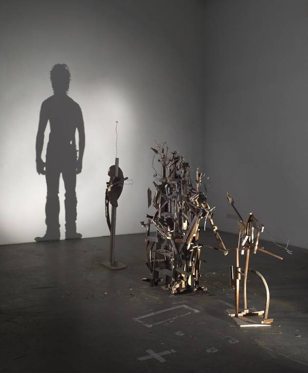 Amazing shadow sculptures made from recycled trash