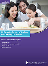 Free E-Book: IEP Basics for Parents of Students with LD