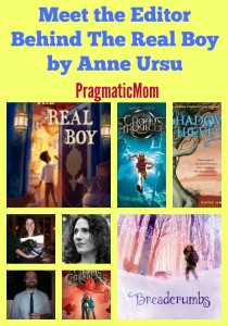 Meet Editor behind The Real Boy by Anne Ursu