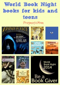 World Book Night book list for kids and teens