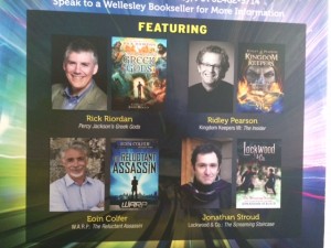 Rick Riordan and Mega Awesome book event