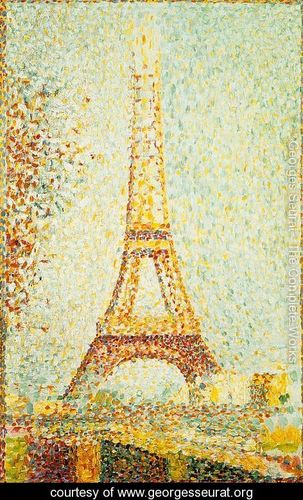 Georges Seurat Pointellism Art Project for Kids