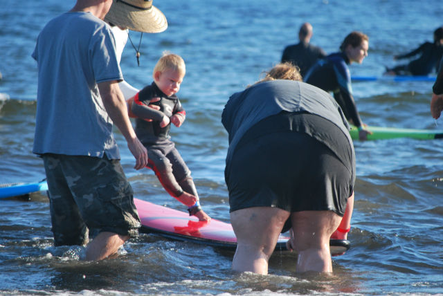 kids with special needs and surfing