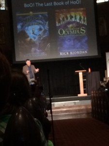 UFund Dreams Tour, Boston Book Festival, Rick Riordan