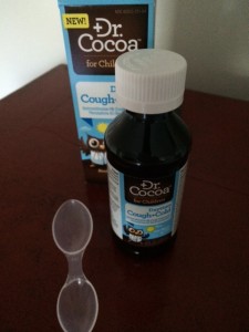 Dr. Cocoa cough medicine for kids, A Spoonful of Chocolate Makes the Medicine Go Down
