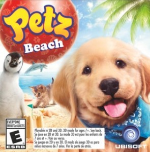 Petz Beach 3DS game