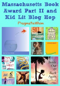 Massachusetts Book Award Part II, Kid Lit Blog Hop