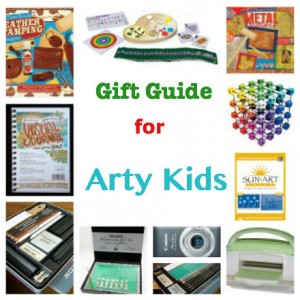 gift guides for arty kids