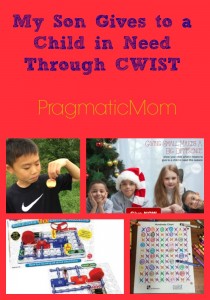 My Son Gives to a Child in Need Through CWIST