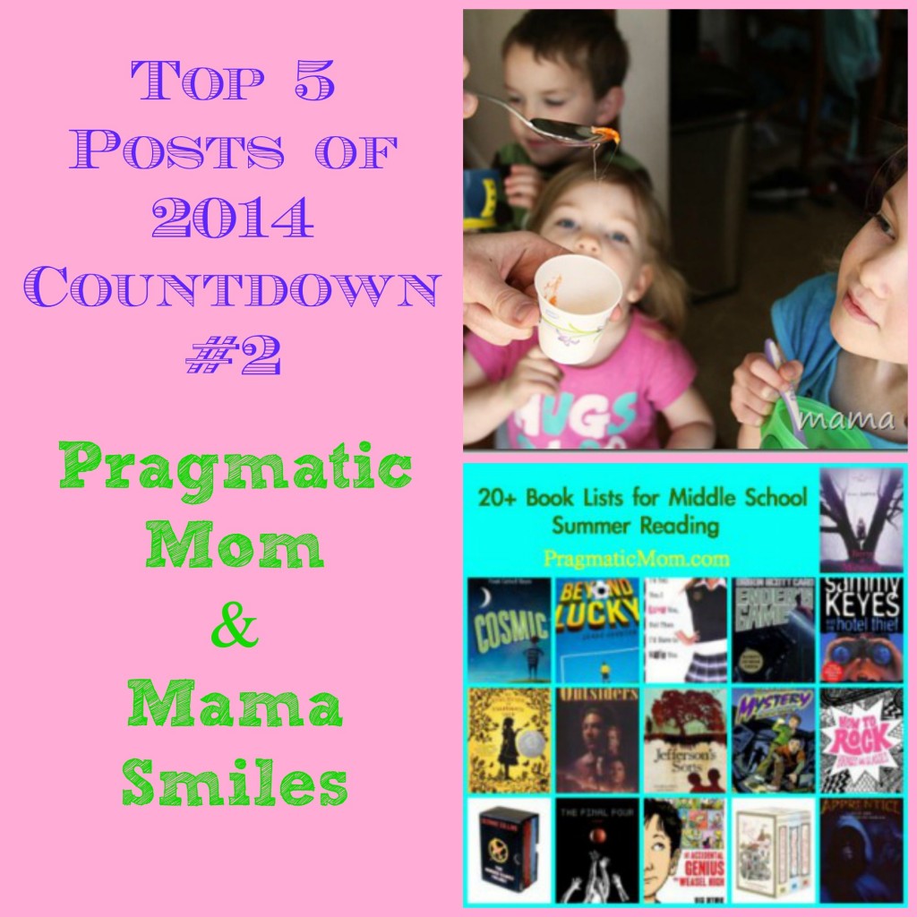 Top 2 Post of 2014 MamaSmiles PragmaticMom