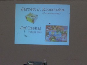 Jarrett Krosoczka and Jef Czejak Author Visit