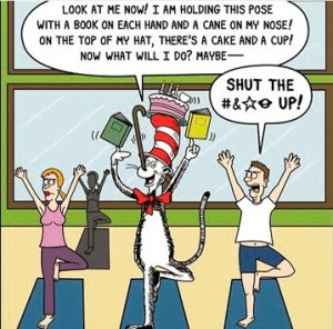 Dr. Seuss Yoga funny