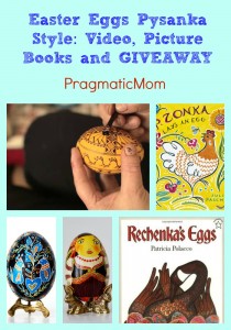 Easter Eggs Pysanka Style: Video, Picture Books and GIVEAWAY