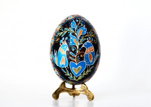 hand painted Ukrainian eggs