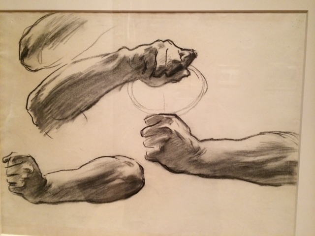 John Singer Sargent drawings hands and feet