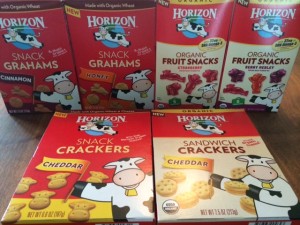 Horizon Organics snacks for kids